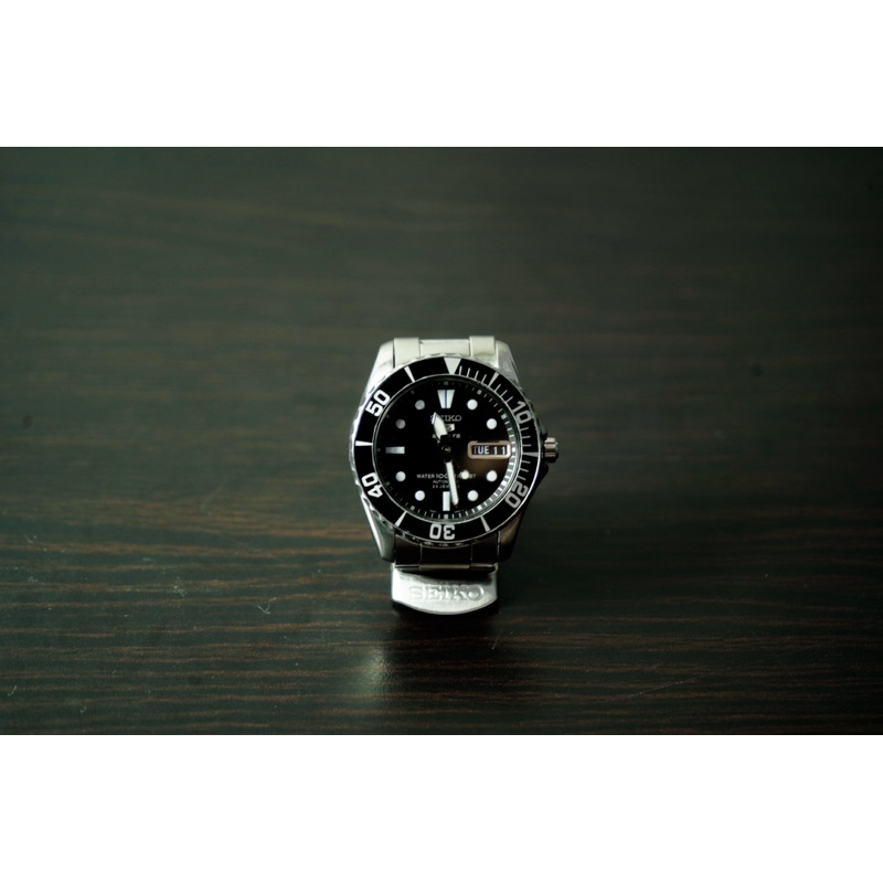 SEIKO Baby Urchin SNZF29 Mid Size Diver Watch, Rare Item Second Fullset - Relstuff