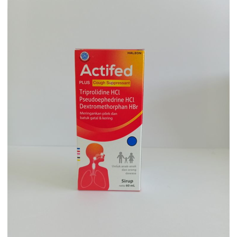 Actifed pilek dan batuk kering