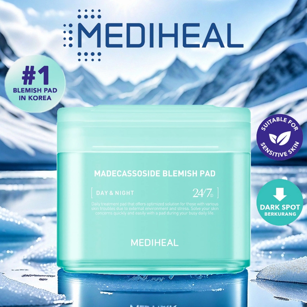MEDIHEAL Toner Pad 100sheets / Mediheal Blemish Toner Pad [EXP:2028]