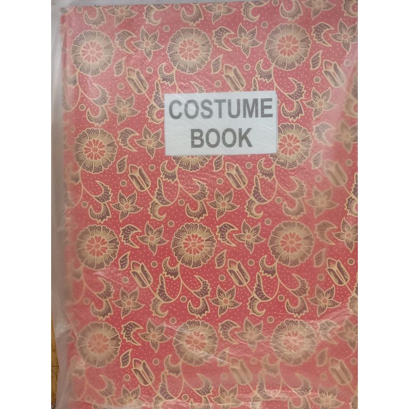 Buku pola/costume book Harga 20.000/pcs