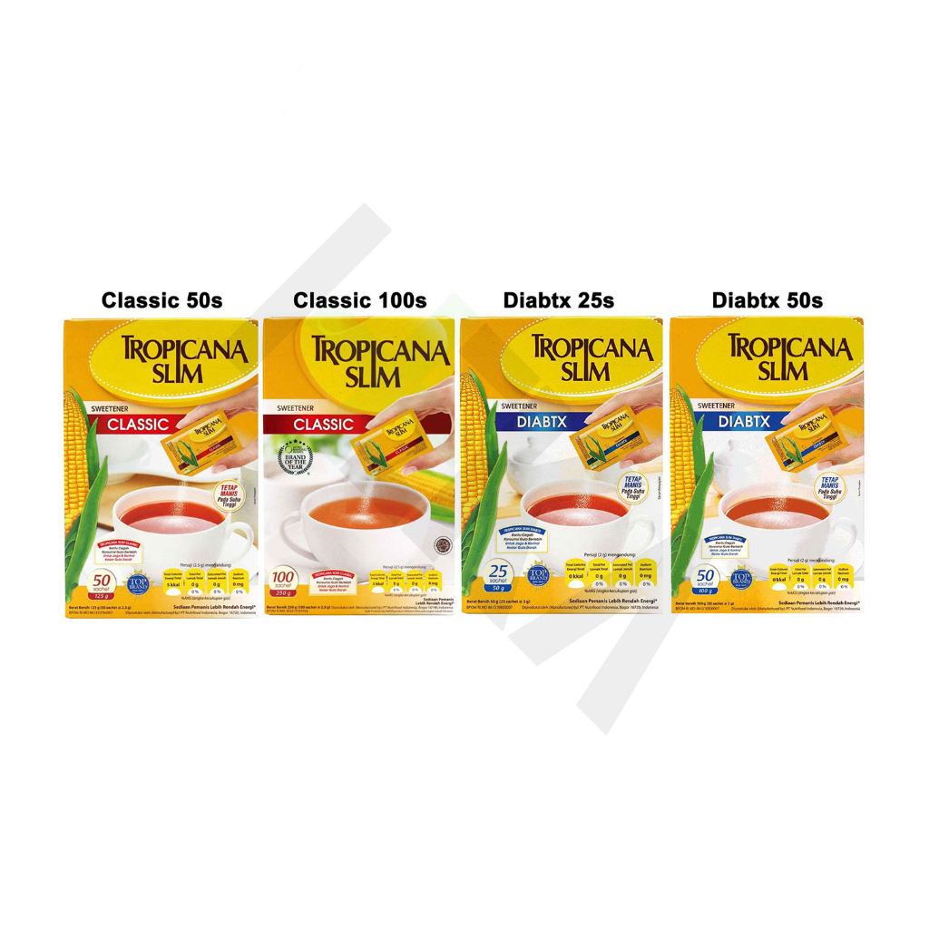 

Tropicana Slim Classic / Diabtx - Pemanis Gula Diabetes [Majapahit]