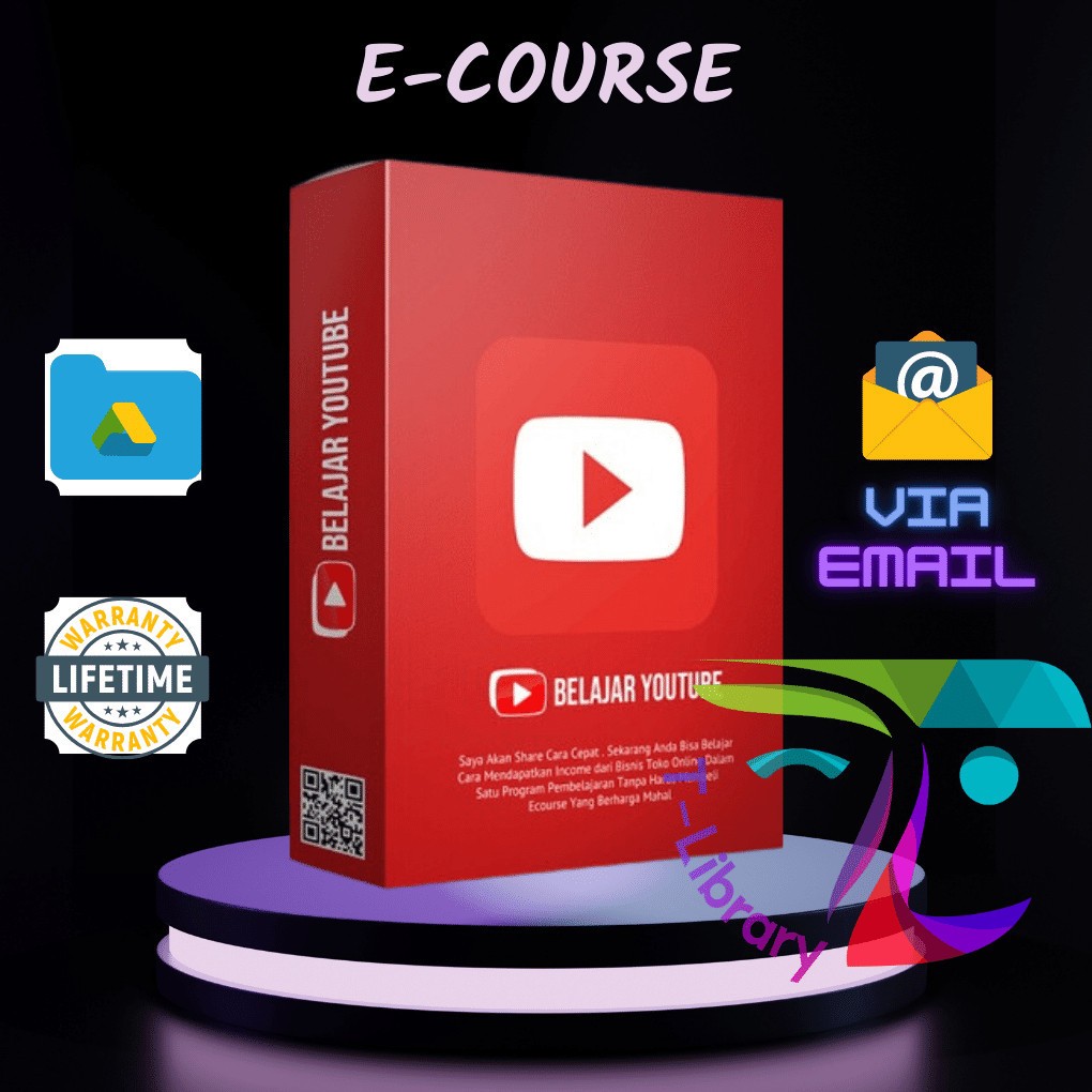 [ ECOURSE ] BELAJAR YOUTUBE - RAHASIA Mendapatkan 1000 SUBSCRIBER dan 4000 JAM TAYANG dengan CEPAT