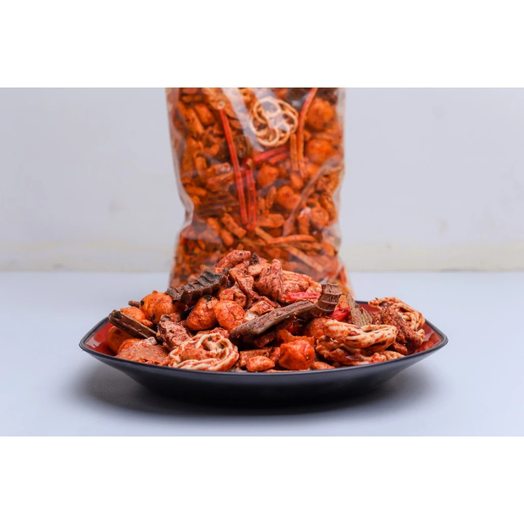 

1KG Seblak Kerupuk Kering Campur/Mix Kerupuk Jengkol/Beton/Pedo/Basreng/Sebring Kerupuk Bawang