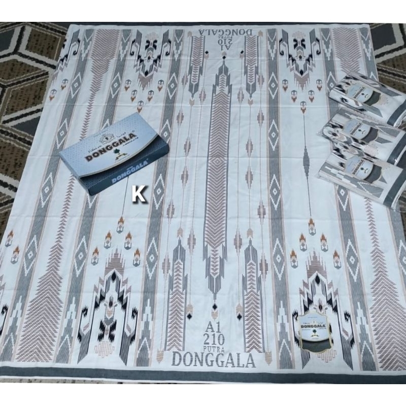 Sarung Donggala Rayon Print Motif BHS