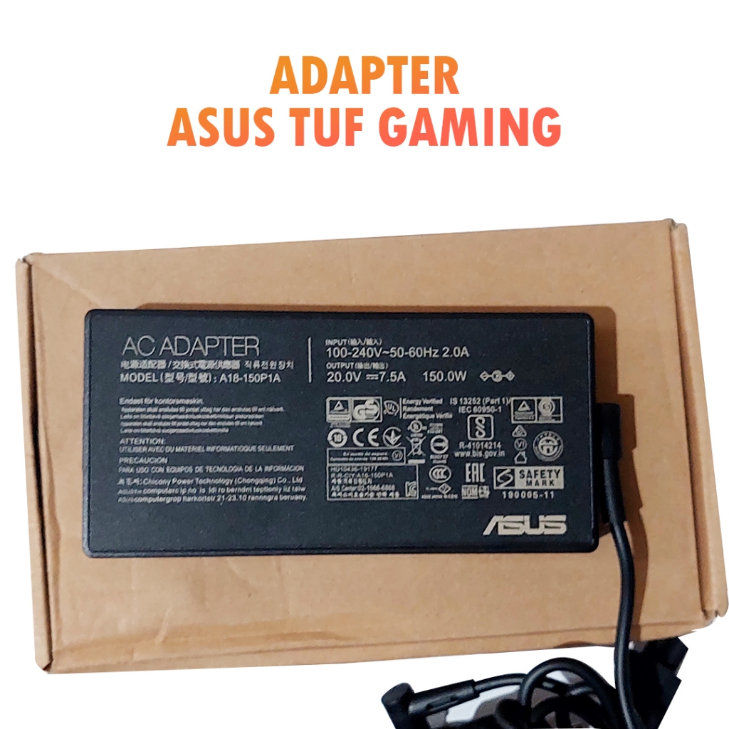 Adaptor Charger ASUS TUF GAMING 150.0W - A15 -A18-150P1A