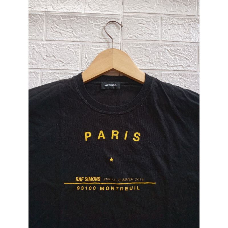 T-shirt RAF SIMONS TOURSPRING SUMMER 2019
