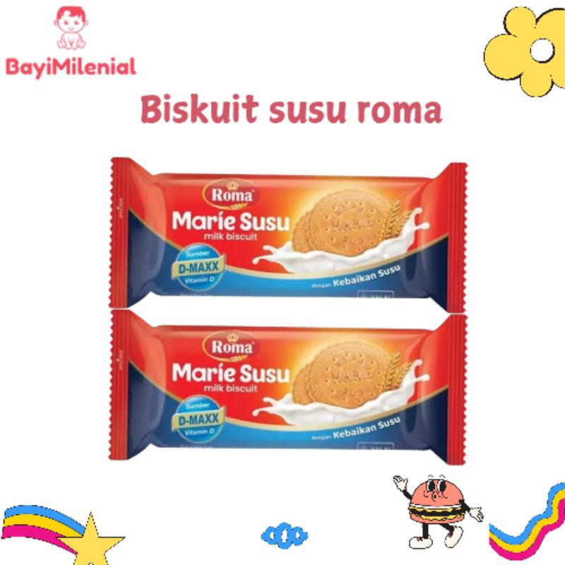 

biskuit susu roma 115g