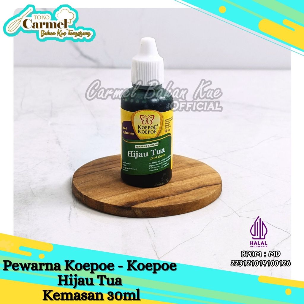 Pewarna Koepoe Koepoe 30ml / Pewarna Makanan Kupu kupu 4