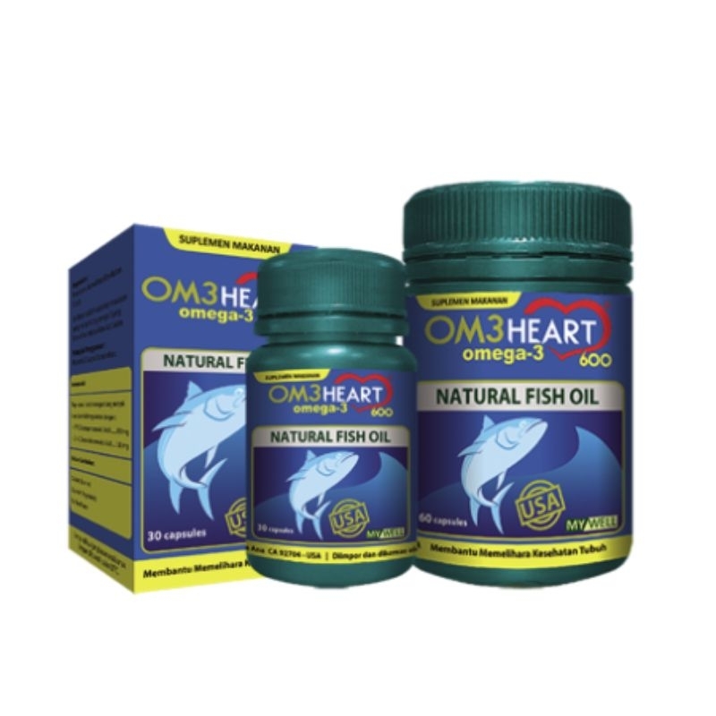 OM3HEART OMEGA 3 ISI 30 & 60