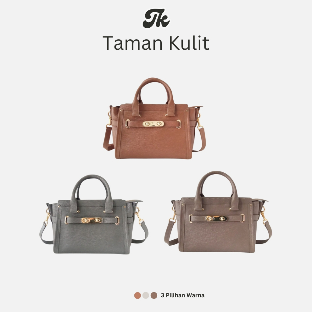 Tas Wanita Kulit Asli Model Swager Shoulder Bag By Taman Kulit