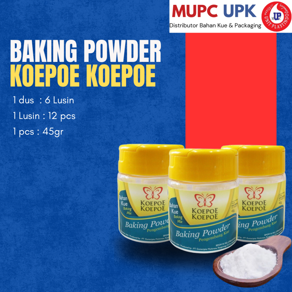 

Koepoe Koepoe Baking Powder / Koepoe Baking Powder / Baking powder kupu kupu