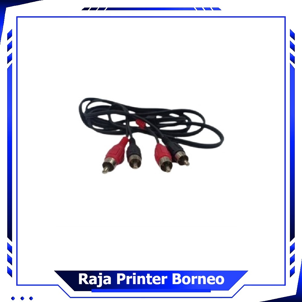 Kabel RCA Audio 2-2 Merah Putih Cable