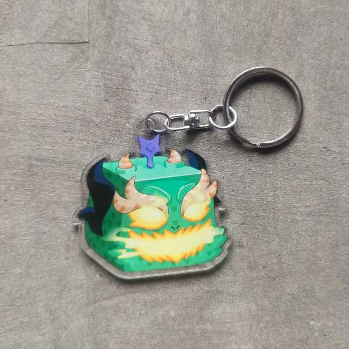 Gantungan Kunci Blox Fruits Mythical Dragon Mythical Fruit Roblox Ganci Blox Fruits Mythical Dragon 