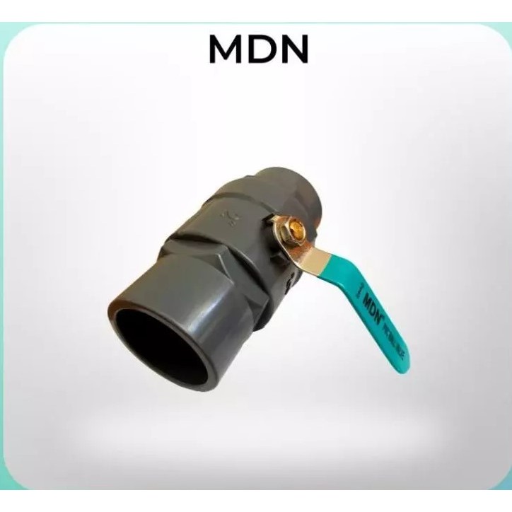 Stop Kran Ball Valve gagang besi MDN 3/4 inch / Ball Valve 1"