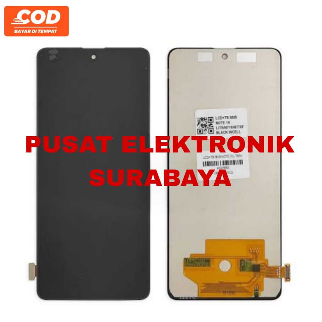LCD TOUCHSCREEN SAMSUNG GALAXY NOTE 10 LITE - ORI MURAH BERGARANSI