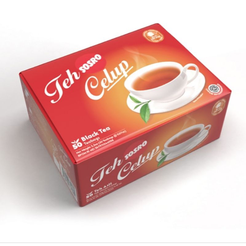 

SOSRO Teh Celup Hitam Kantung Celup