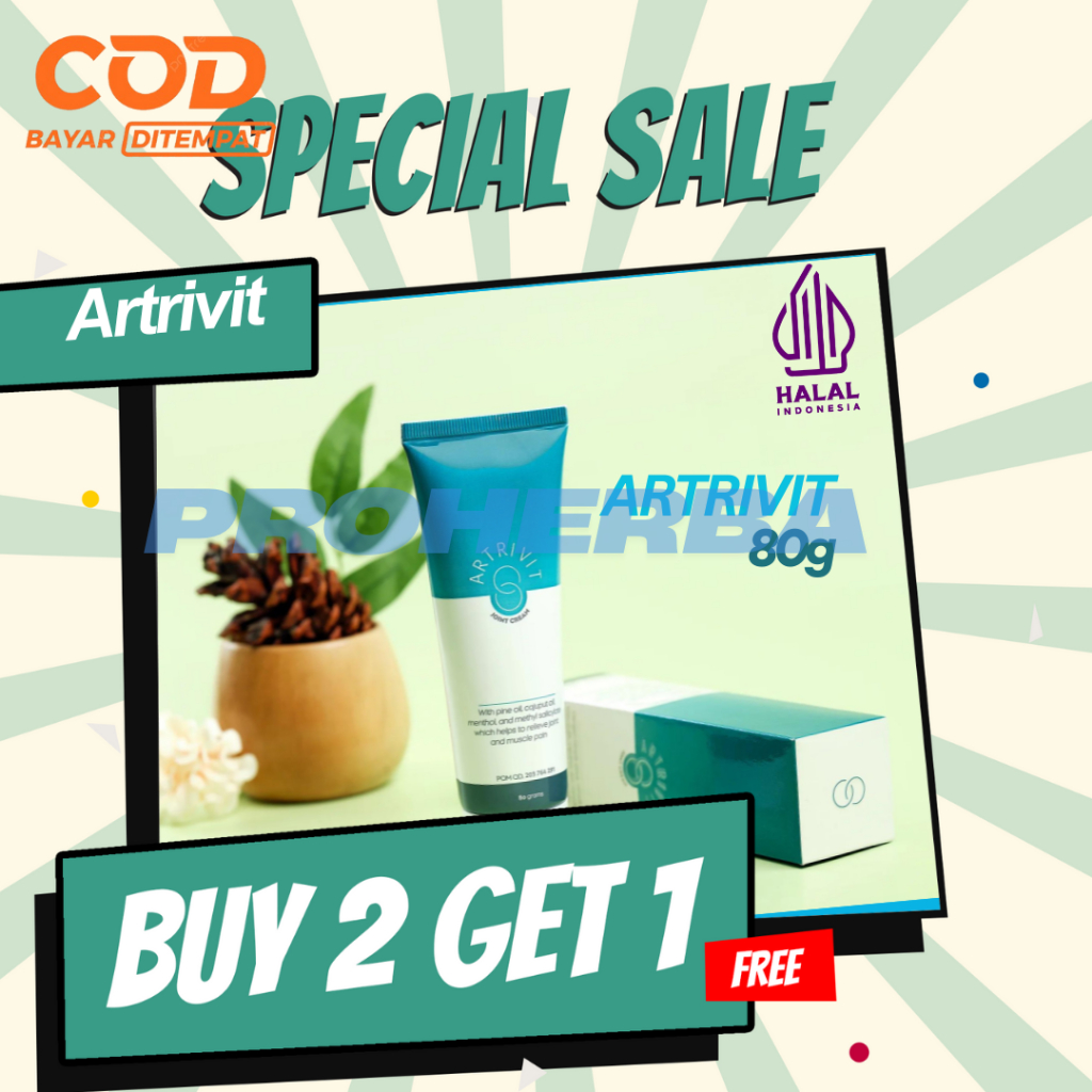 Artrivit Cream Sendi Original 80g (3 box)