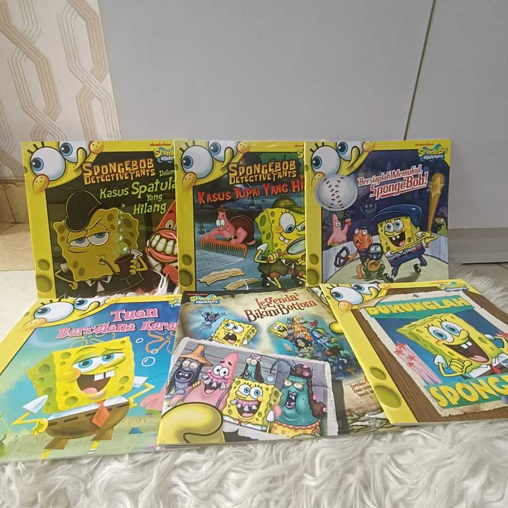 SPONGEBOB -STORY BOOK Parade paskah buku