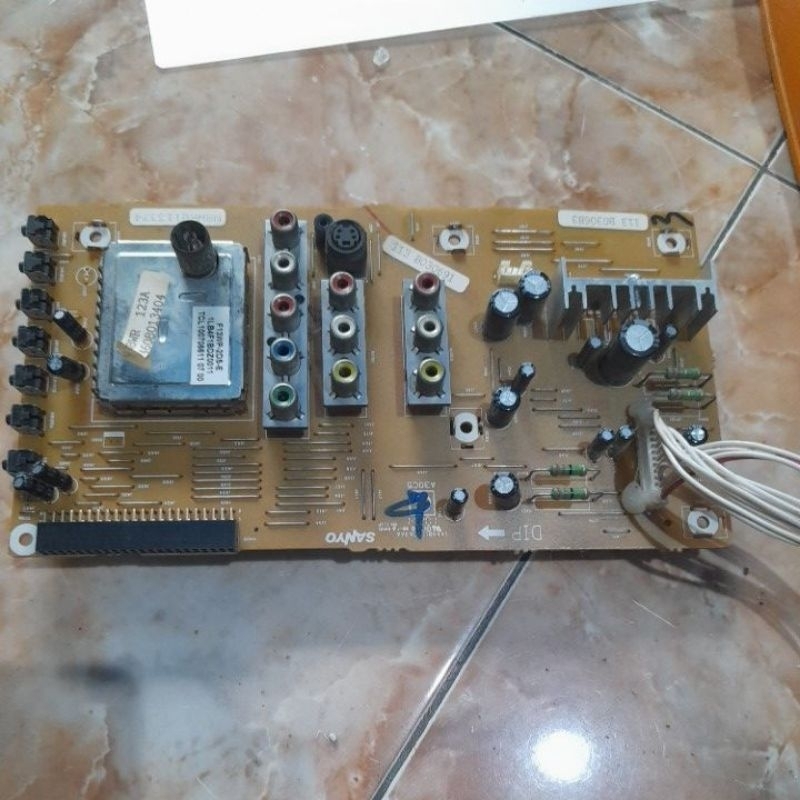 Modul tuner av audio tv lcd sanyo 24K40