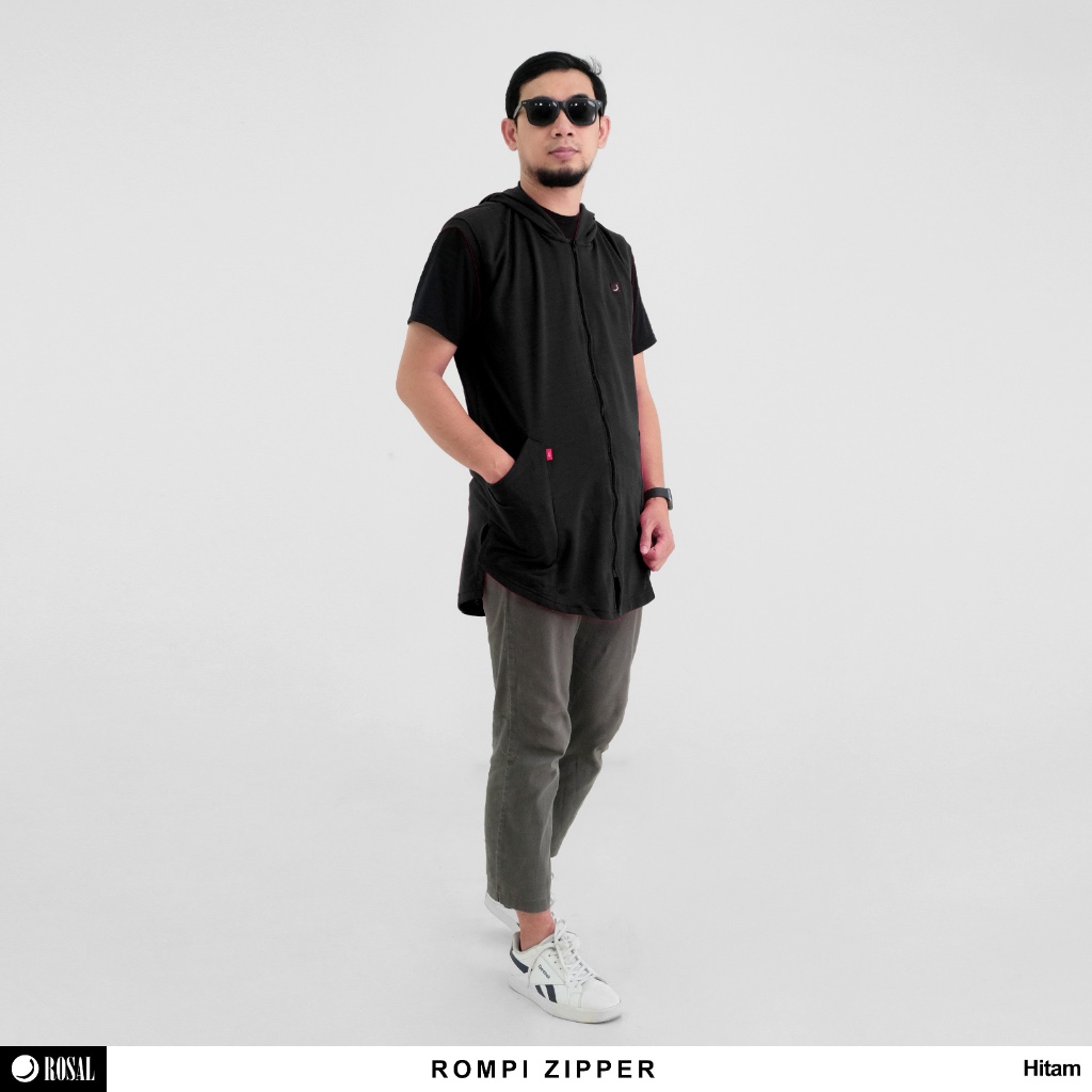 ROMPI SHOLAT ROSAL ZIPPER - ROMPI SHOLAT PRIA DEWASA MURAH HOODIE TERMURAH