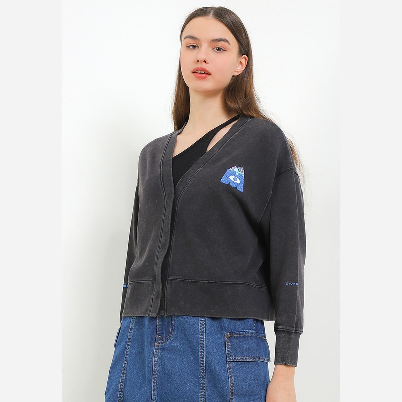 Giordano Monster Inc Cardigan Wanita
