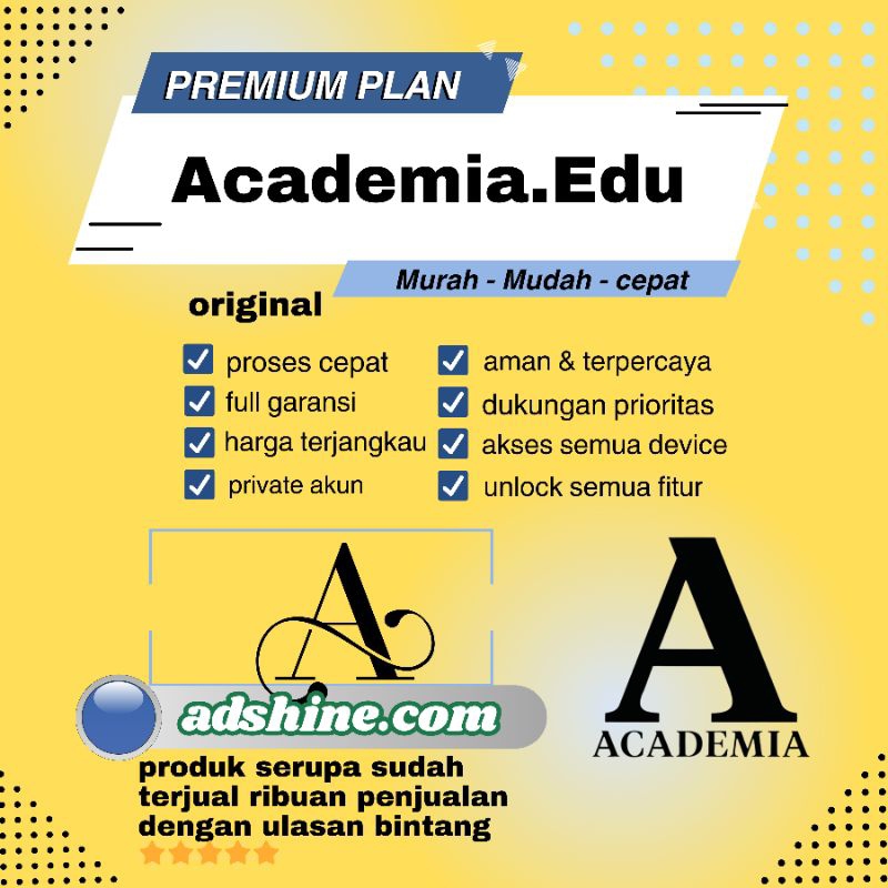 Academia Edu research -premium paper akademik full warranty