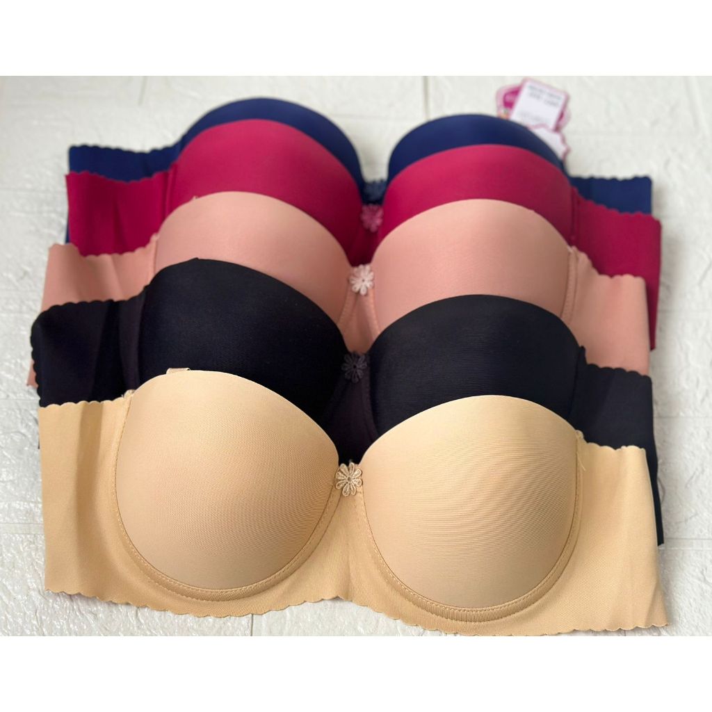 BH BRA WANITA DEWASA KAWAT CANTIK POLOS NYAMAN ADEM HALUS KAIT 2 CUP A SIZE 32 34 36 38