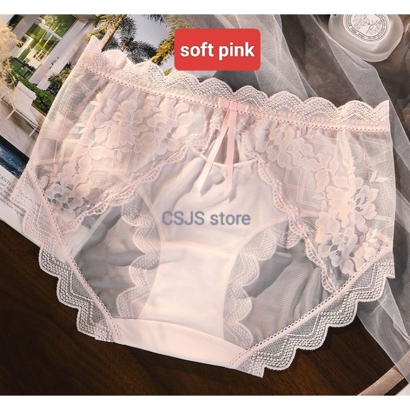 Celana dalam wanita sutra anti bakteri 60 kg - 90 kg CD satin premium