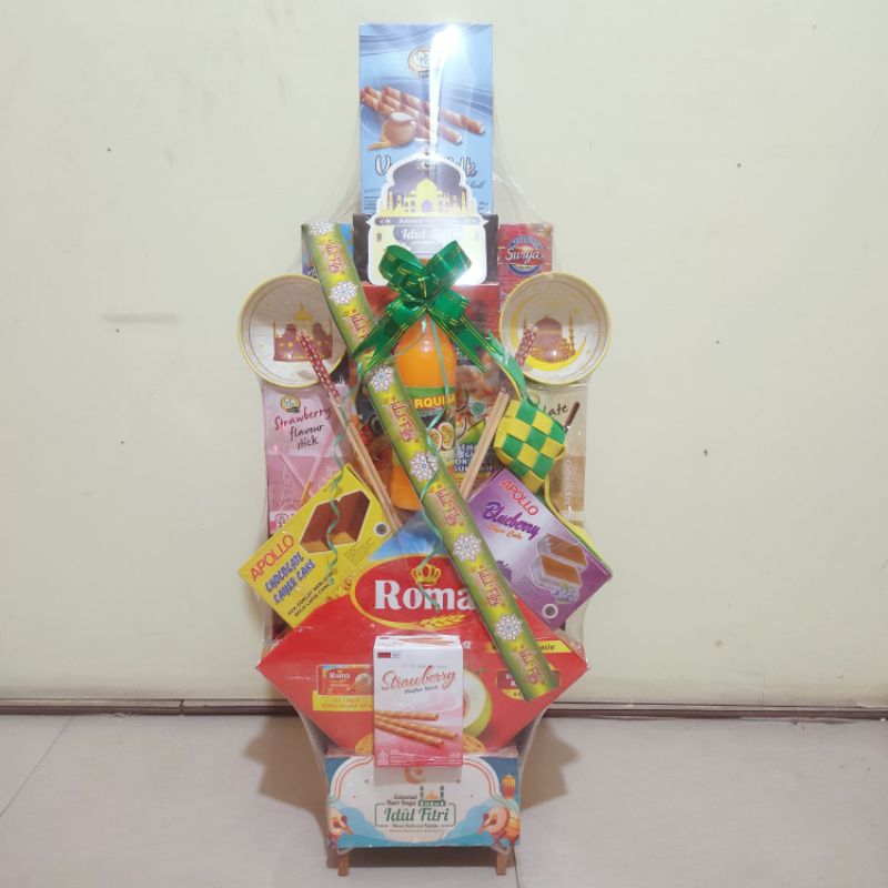 

Parcel Lebaran Idul Fitri 2025 Snacks Minuman Sirup Roti Ramadhan Gift Set Terlaris Medan