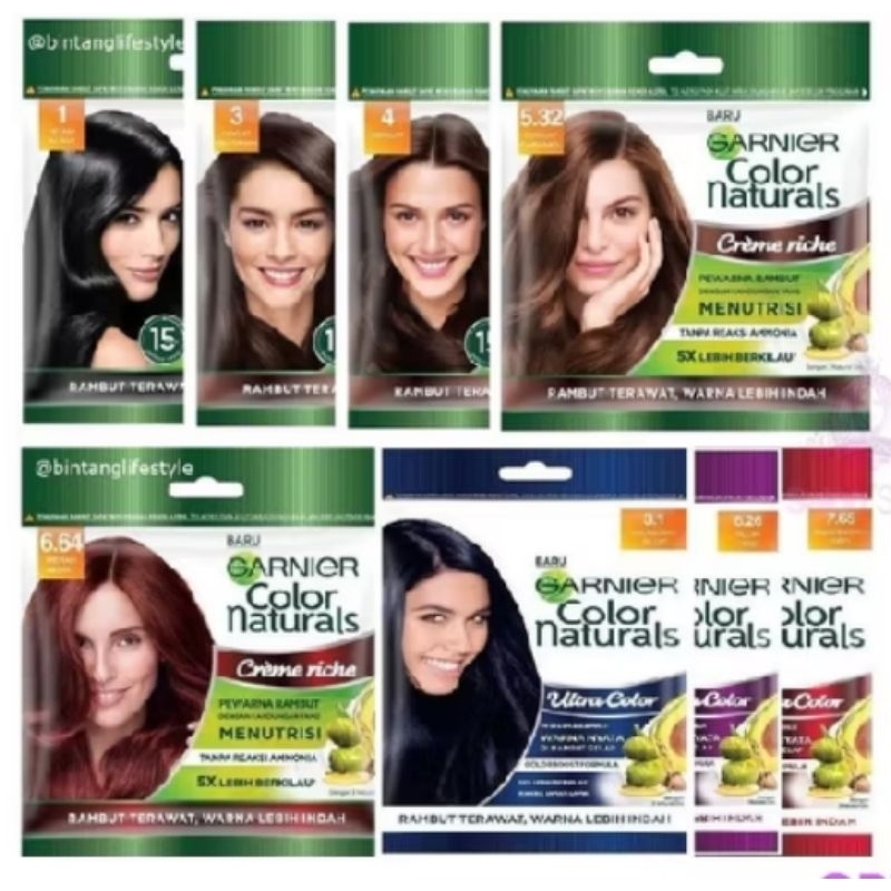 Garnier Color Naturals 3 (coklat kehitaman)
