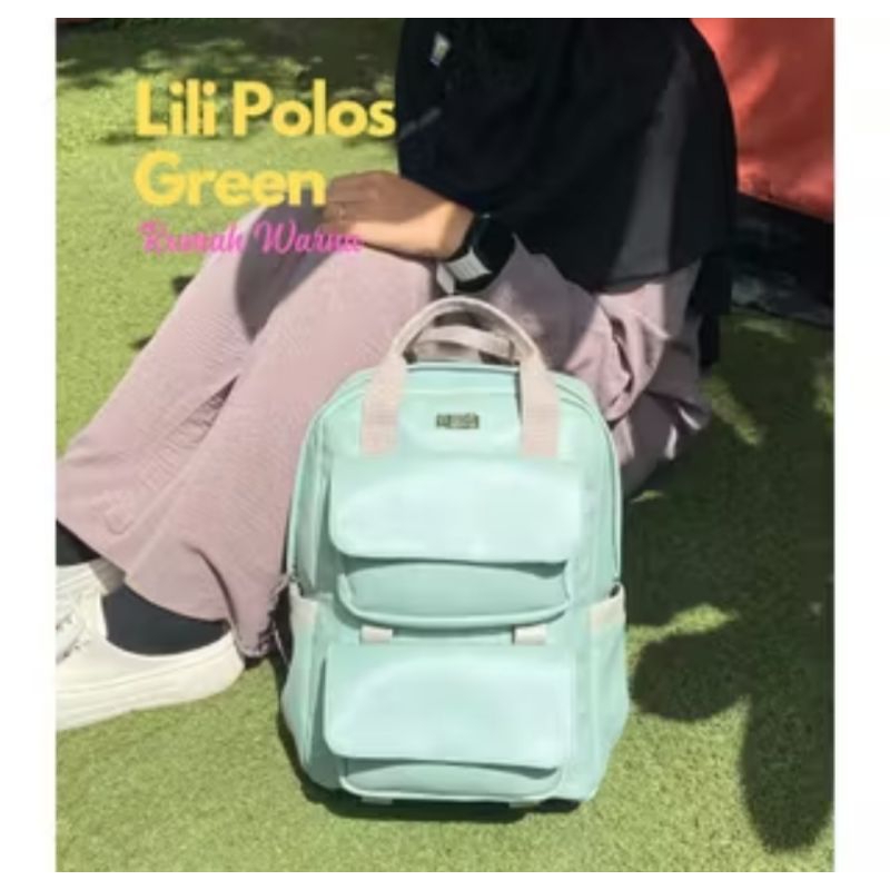 Tas Ransel Rumah Warna LiLi Polos