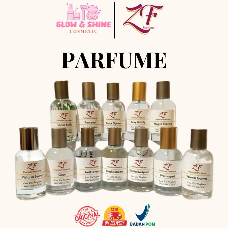 ZF PARFUME  30ML BLACK OPIUM | SEXY GRAVITY | PRAMUGARI