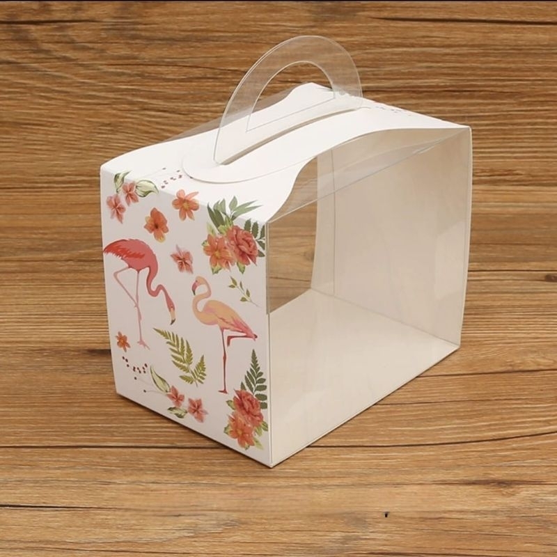 

Box Mika Kue Potong Box Slice cake Box kue 12x8x10cm Dus Kue Potong Kotak Kue Mini Box Kue lebaran box kue natal box kue imlek Dus Serba guna