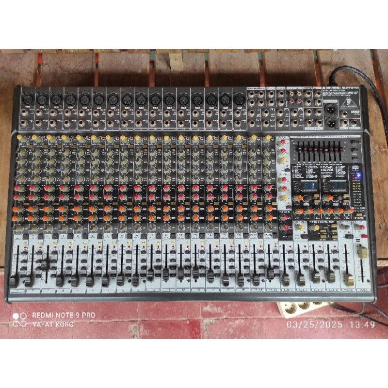 Behringer eurodesk sx2442fx sx 2442 fx mulus normal jaya original