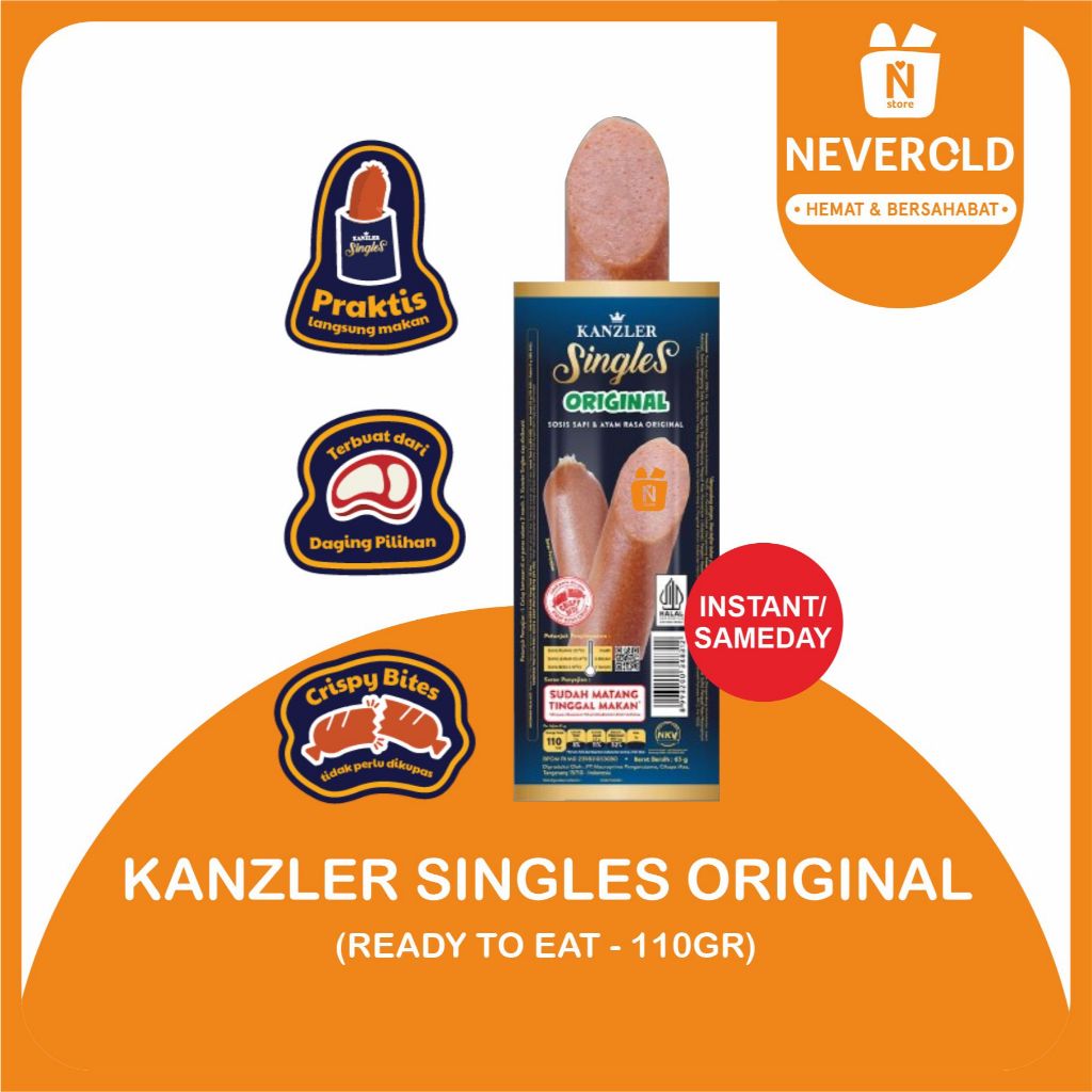 

(RTE) KANZLER SINGLES ORIGINAL 120GR