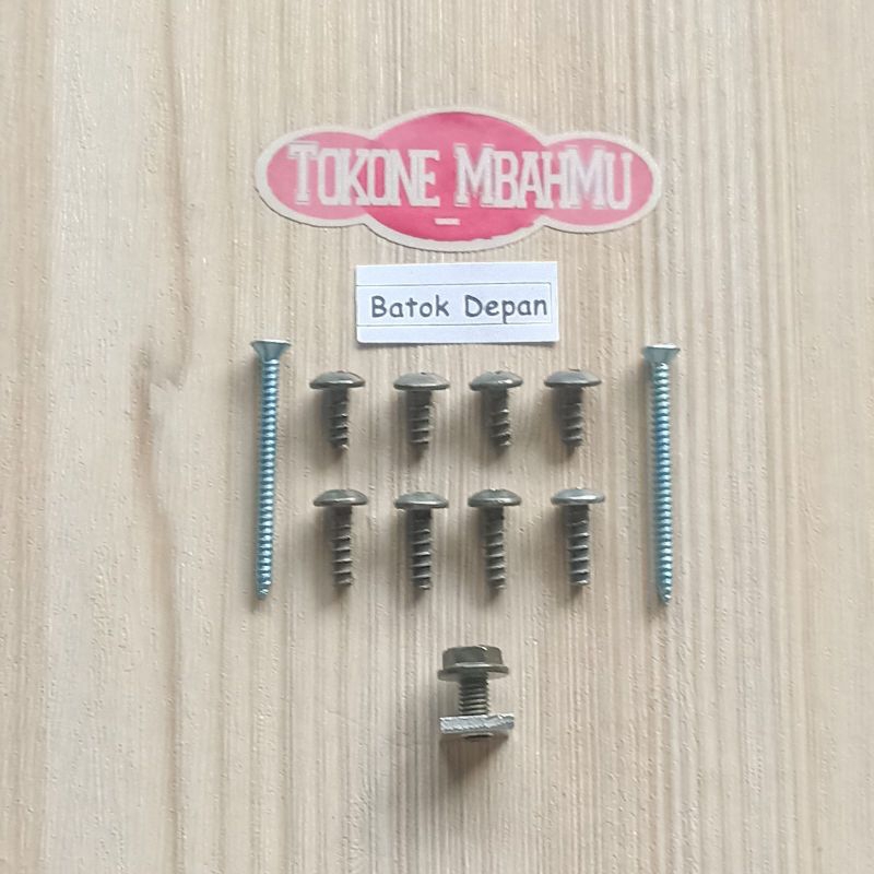 Baut Cover Body Bodi Batok Depan Yamaha Alfa Champ 2 Tak 2T