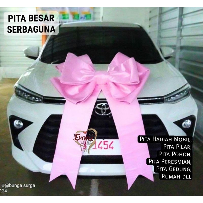 

Pita Besar Serba guna | Pita Hadiah Mobil | Pita Simbolis | Pita Pilar | Pita Rumah, Gedung, Sekolahan | Pita Pohon | Pita Peresmian | Pita Doorprize