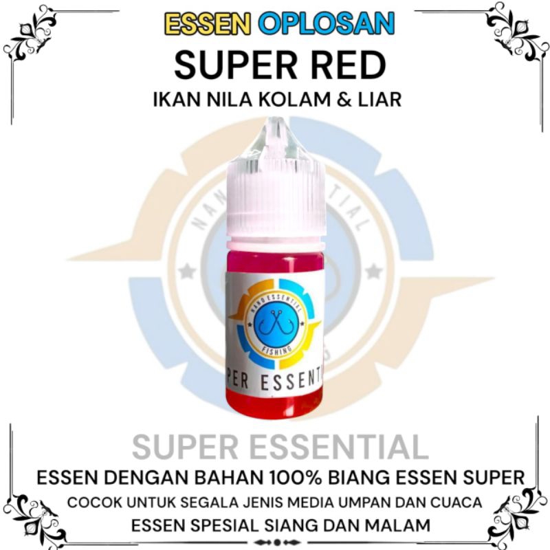 Essen oplosan super red terbaik spesialis ikan nila kolam dan liar