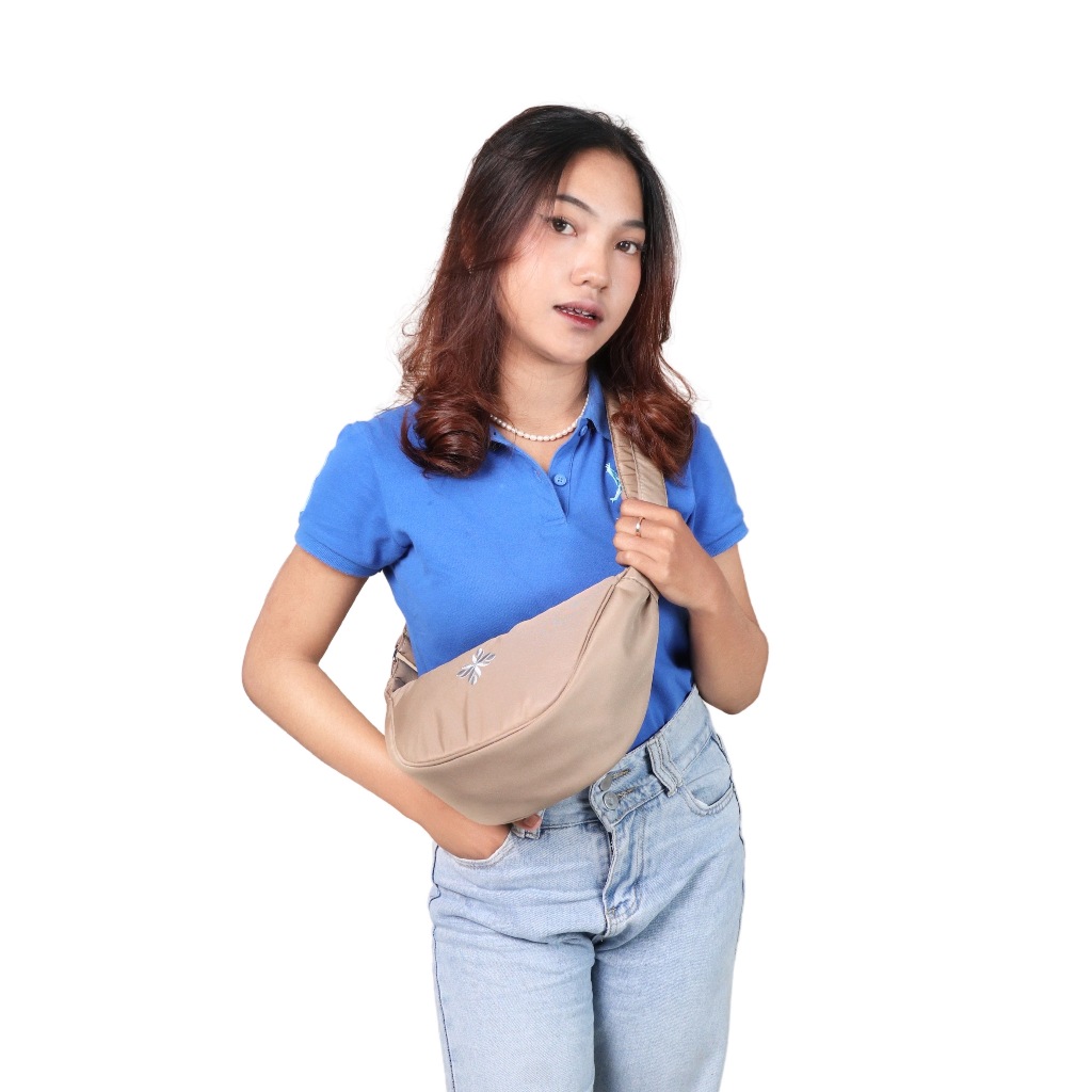 CUCI GUDANG Cresto AKEMI Tas Selempang Sling Bag Pria Wanita Crossbody