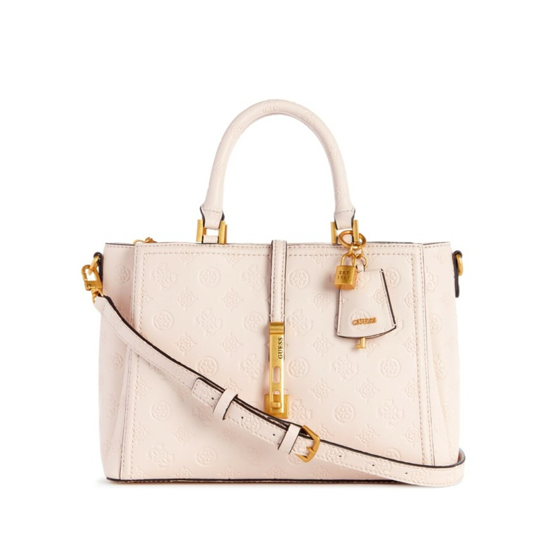 Preloved Tas Guess James Logo Girlfriend Satchel Bag 100% ORIGINAL