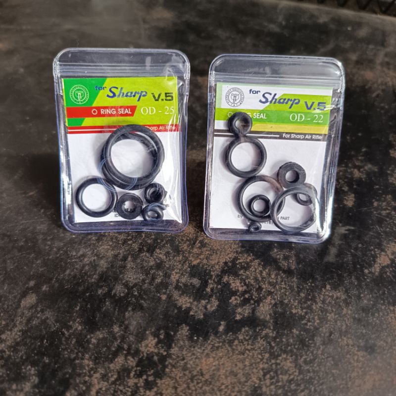 oring sil sharp V5 od 22 od 25 by elephant sil pompa angin V5