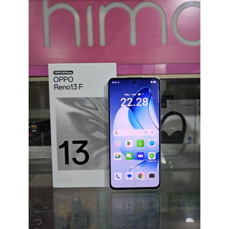 OPPO RENO 13F 4G 8/256 FULLSET (SECOND)