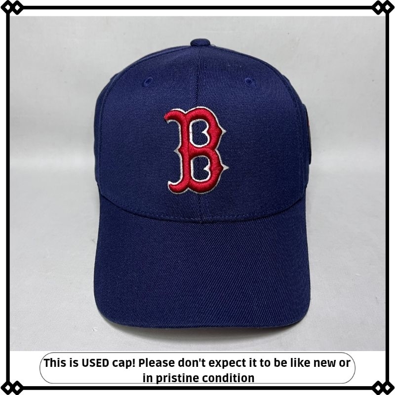 topi mlb boston redsox original second builtup fitted