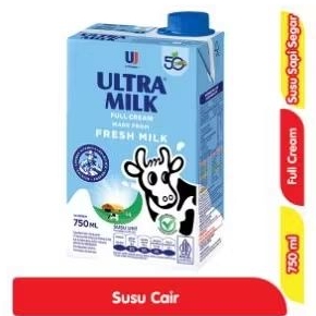 

ULTRA MILK SUSU UHT FULL CREAM VANILLA KOTAK 750 ML