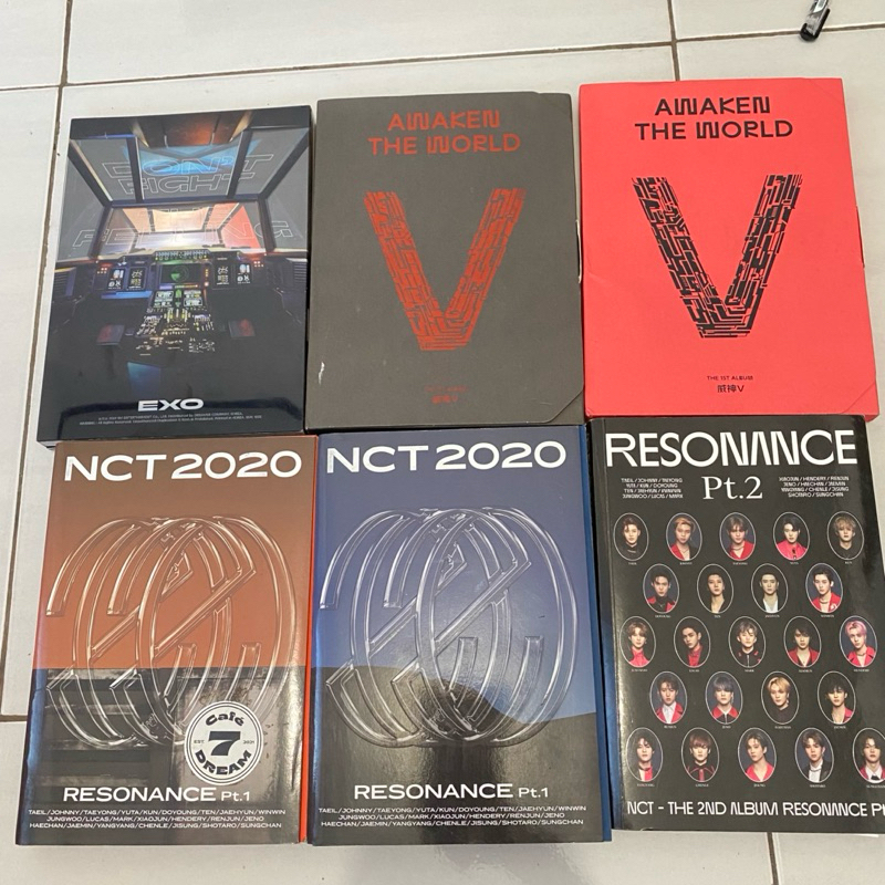 album nct exo wayv unsealed murah