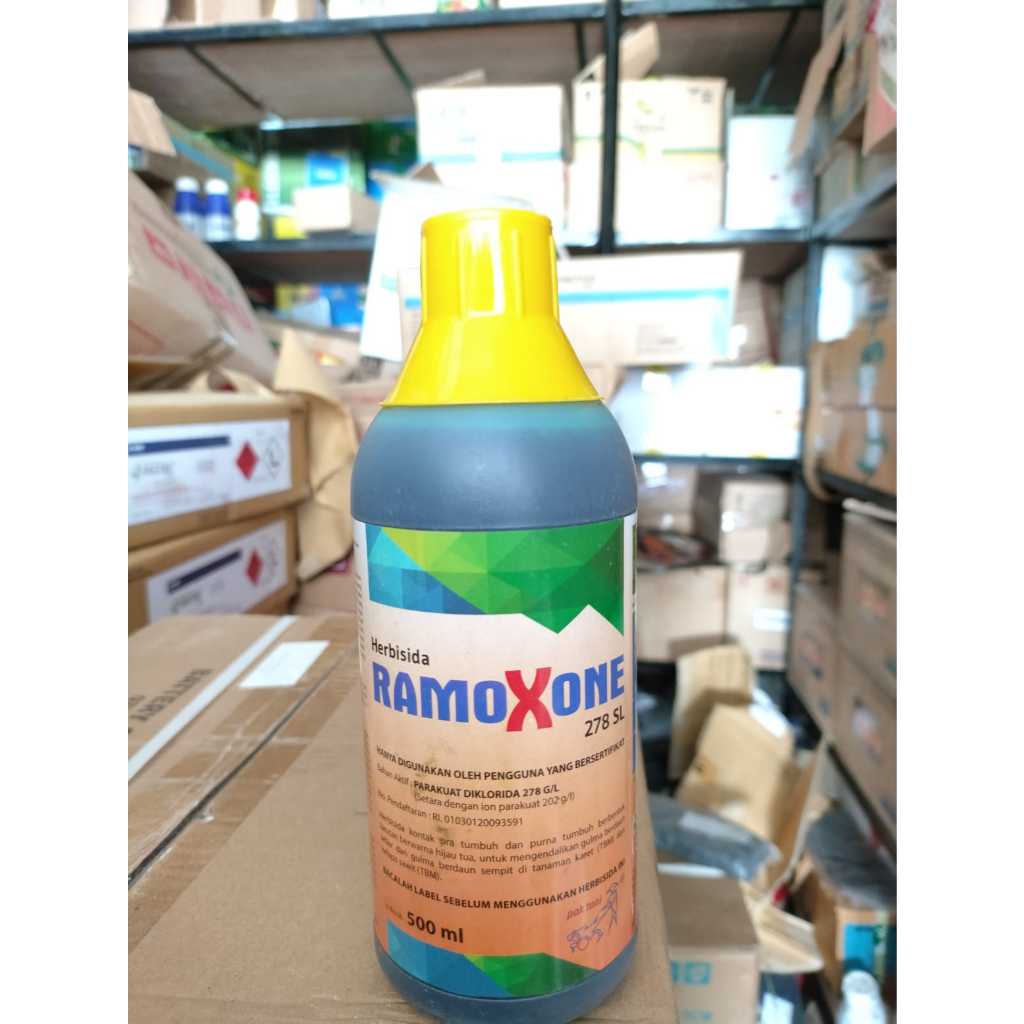Herbisida Kontak RAMOXONE 278 SL Pak Tani - 500 ML