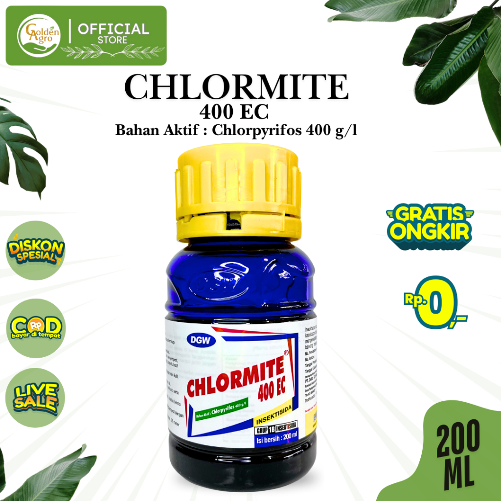 INSEKTISIDA CHLORMITE 400EC 200ML ML