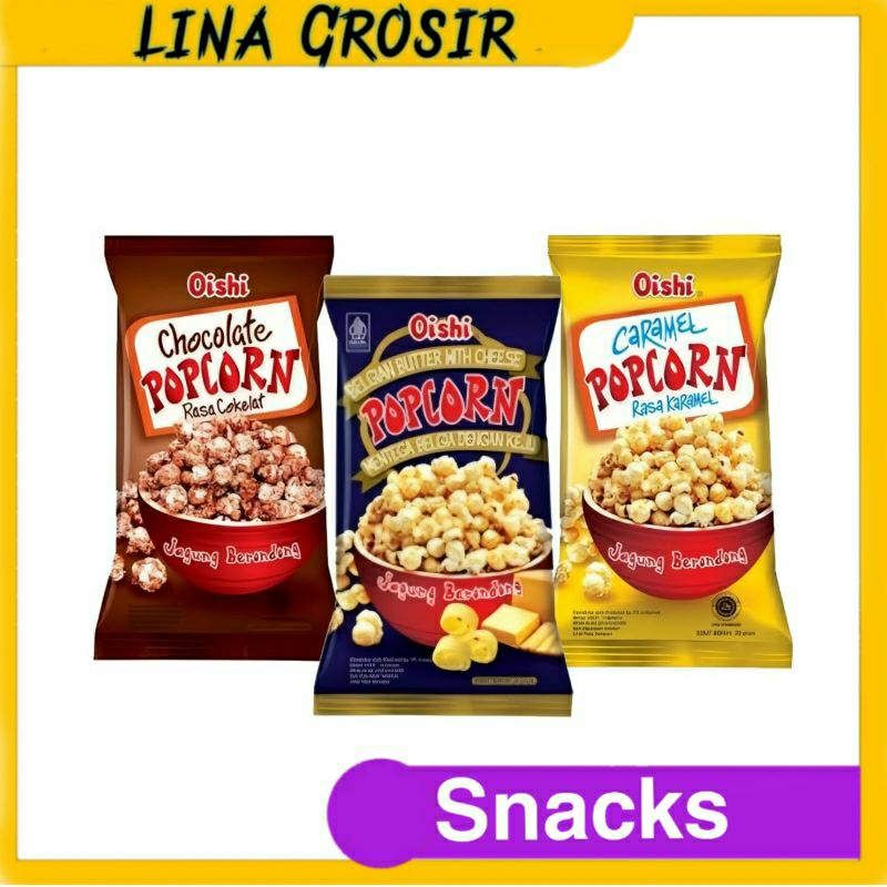 

Oishi Snack Popcorn 20gr @10pcs