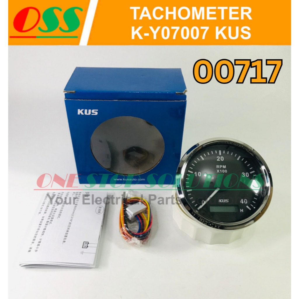 TACHOMETER RPM GAUGE K-Y07007 KUS ORIGINAL RPM METER