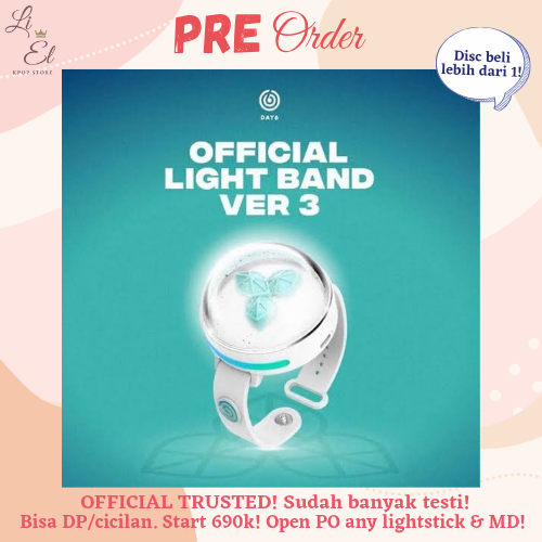 [PO/Ready] DAY6 OFFICIAL LIGHT BAND VER 3